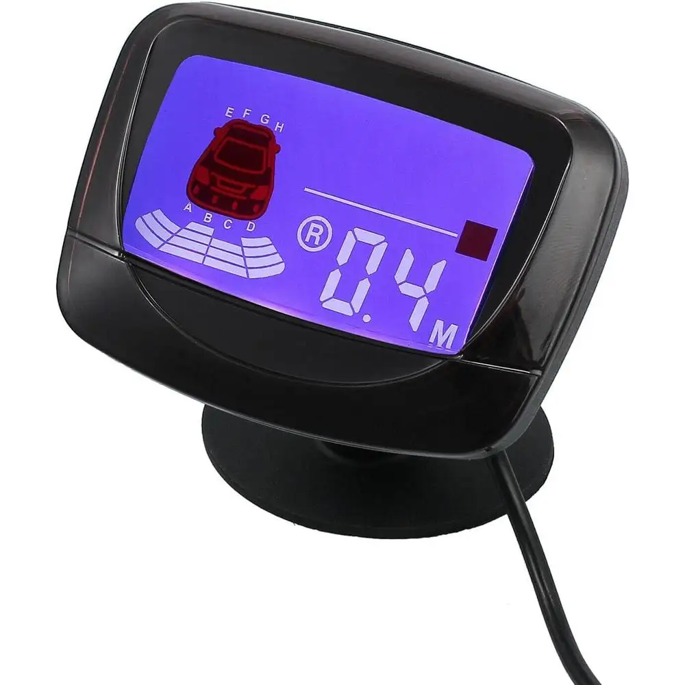 

PZ500 Car Parking Reverse Radar 12V with LCD Display Monitor 4 Parking sensors for all types of cars trucks SUVs and RVs