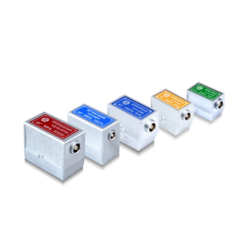 Industrial NDT Ultrasonic Flaw Detector Single Crystal Probe