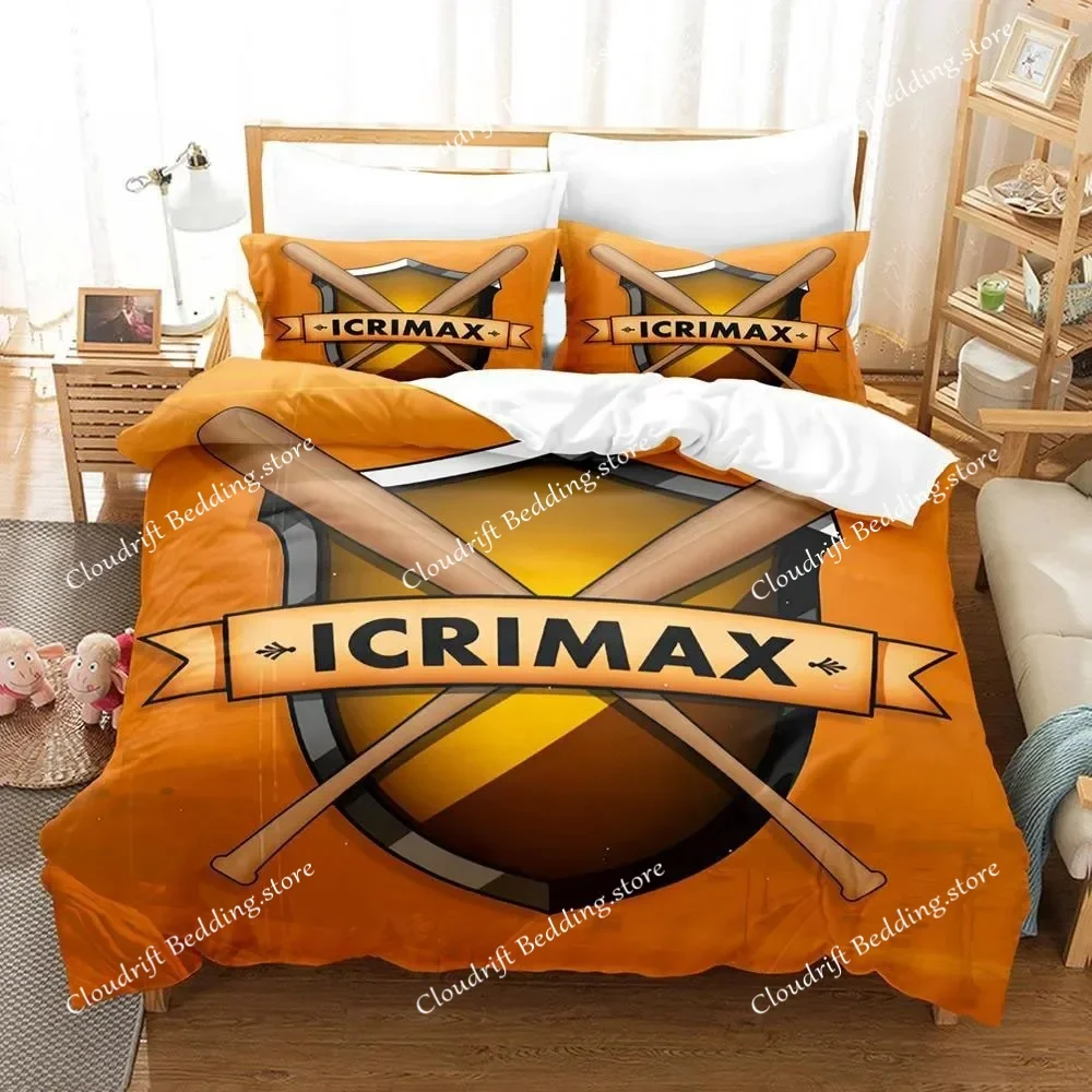 

Icrimax Single Double Bedding Set 3D Printed Bed Sheet Set for Boys Bedroom Queen King Size Twin Single Boys Adult