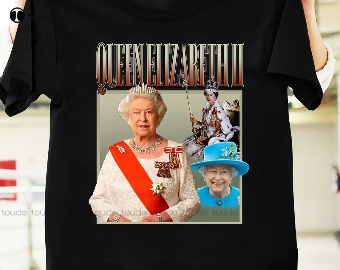 Elizabeth Ii Vintage T-Shirt Queen Of The United Kingdom Shirt Queen Elizabeth Shirt Queen Shirt Xs-5Xl Custom Gift New