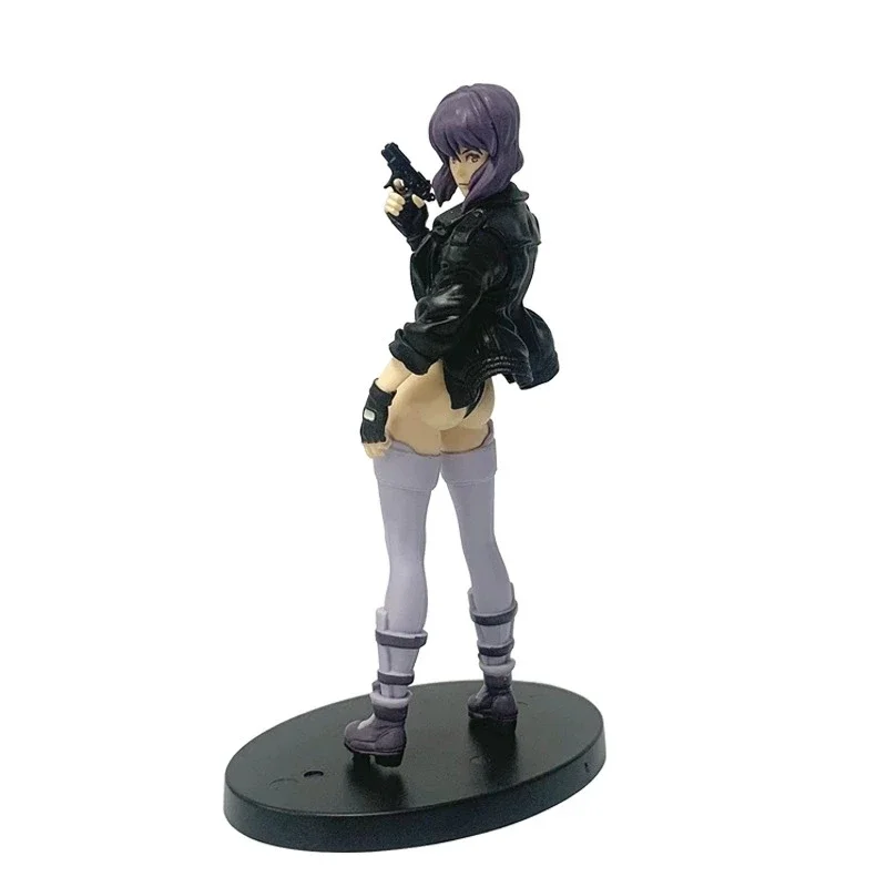 Statuetta Action Figure di Motoko Kusanagi da 18cm, Personaggio di Ghost in the Shell, Ornamento da Scrivania Fatto a Mano