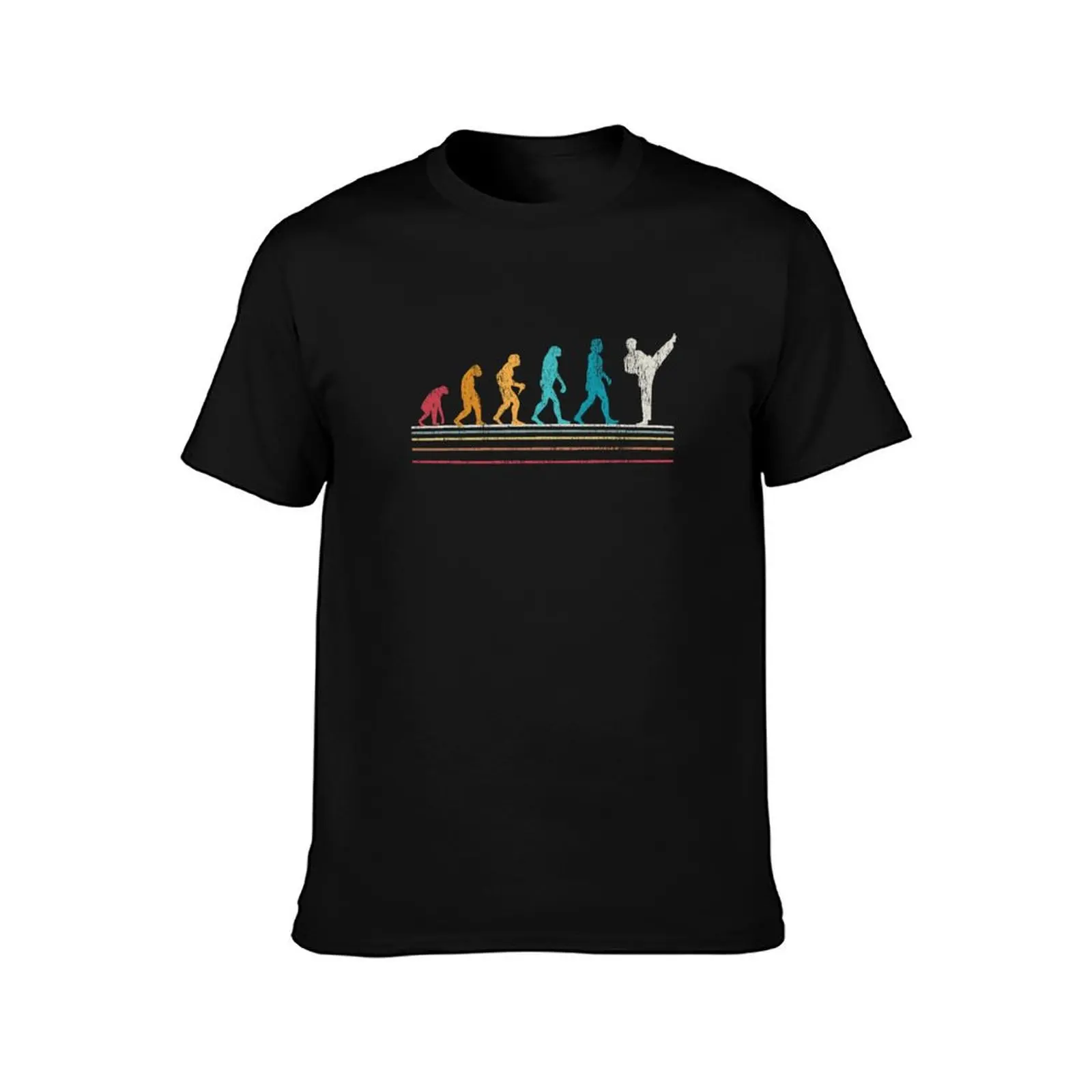 Karate Evolution T-Shirt Daily Wear Print T-Shirt