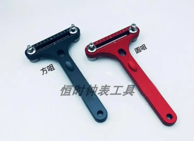 1 Piece T Shaped Watch Back Case Opener Wrench for Large Screw-off Cover Caseback W2819-L