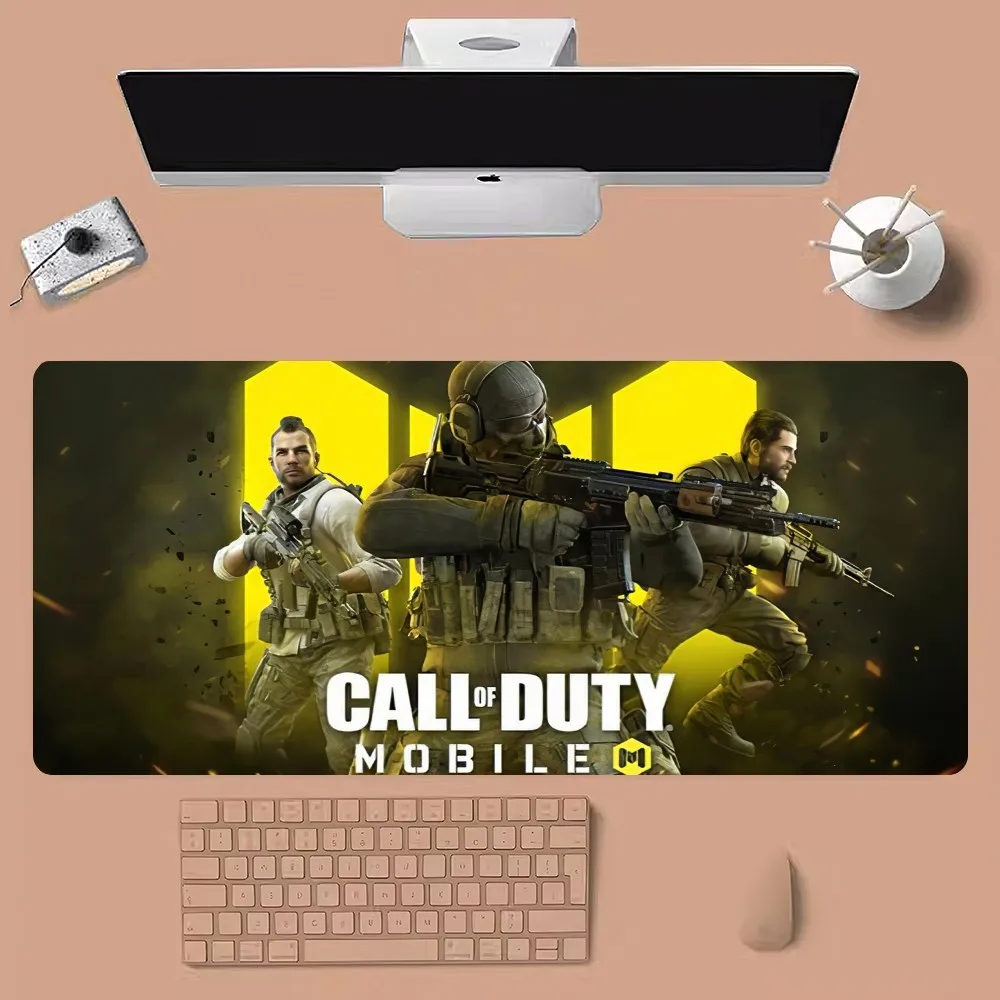 Game C-Call of D-Duty Mousepad Large Gaming Compute Gamer PC Keyboard Mouse Mat