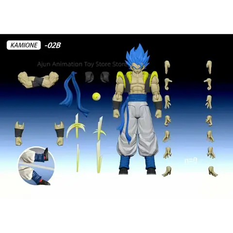 【I lager】Tonsenarttoys Kamione Dragon Ball Z SHF Super Saiyan SSJ SSJ2 Gogeta Son Goku Trunks Anime Actionfigurer Leksaker Modeller 10 best sales sh figuarts boku no hero - №9