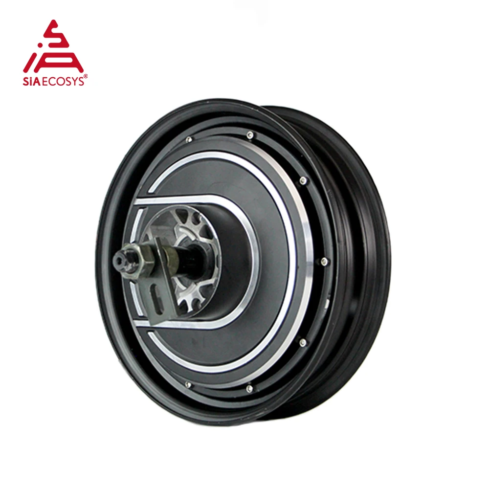 SiAECOSYS QSMOTOR 10x2.15inch QS212 2500W Electric Hub Motor 45H V4 BLDC High Power Scooter Motor