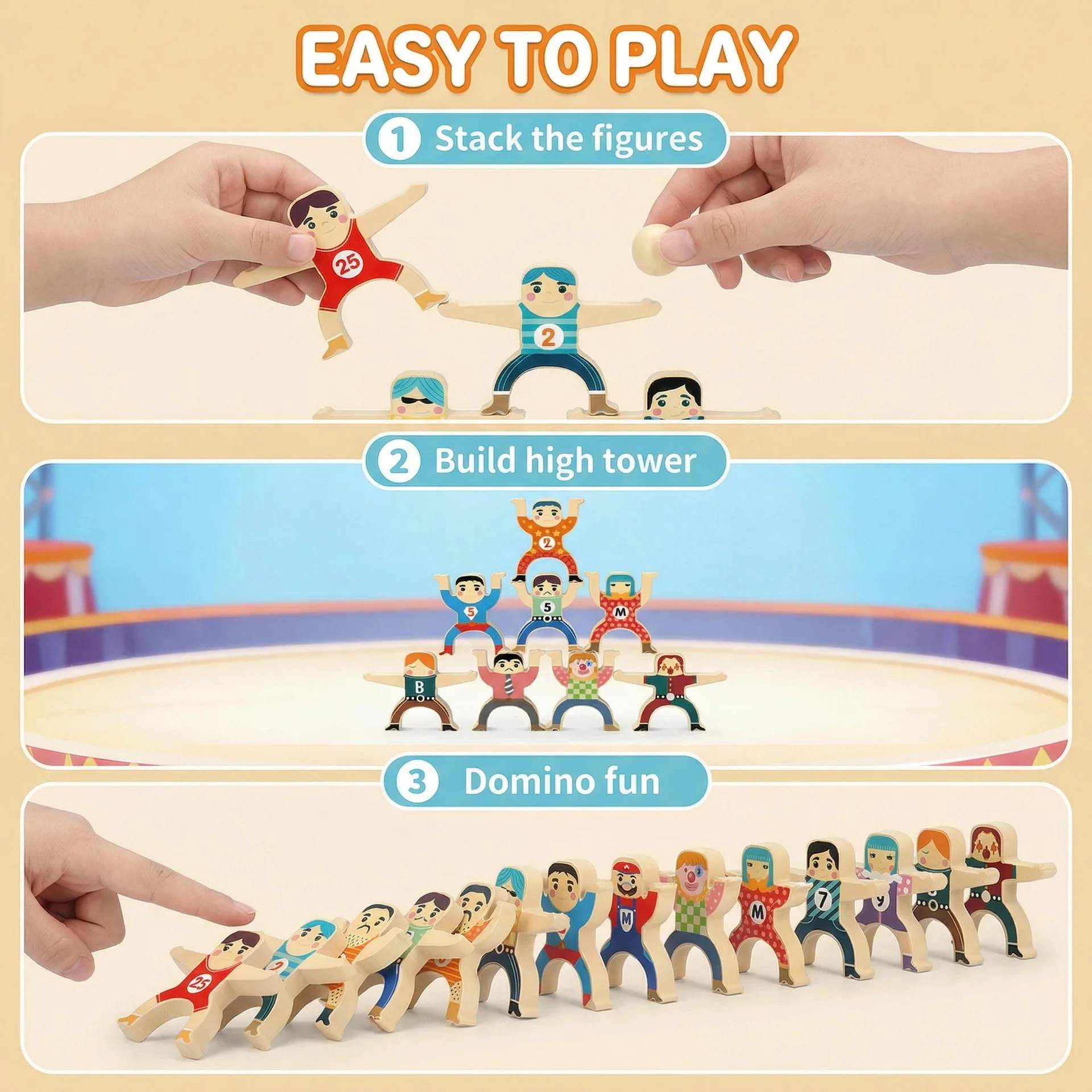 ของเล่นมอนเตสซอรี่ DIY ตุ๊กตาท - Board Game Diy บทวิจารณ์และราคา