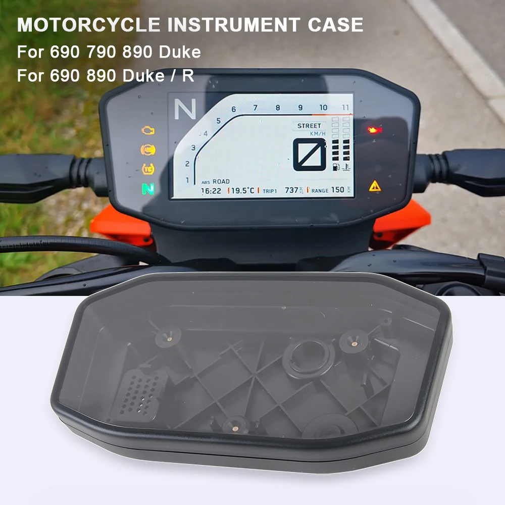 

For Duke 790 690 DUKE R 890 Duke/R 2016-2022 Motorcycle Instrument Case Speedometer Shell Dashboard Housing Cover Accessories