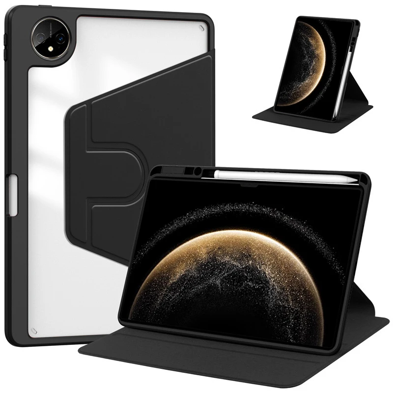 

Acrylic Rotating Cover For HUAWEI MatePad Pro 13.2 inch 2025 WEB-W00 Case With Pencil Holder Cover For Pad Pro 13.2" 2023 Tablet