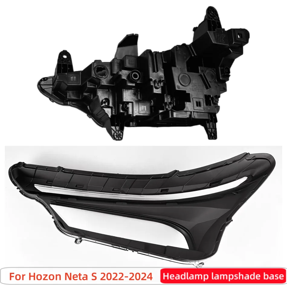 For Hozon Neta S 2022 2023 2024 Car Interior Spare Parts Base Head Lamp Shell Headlight Back Housing Holder Headlights Glass