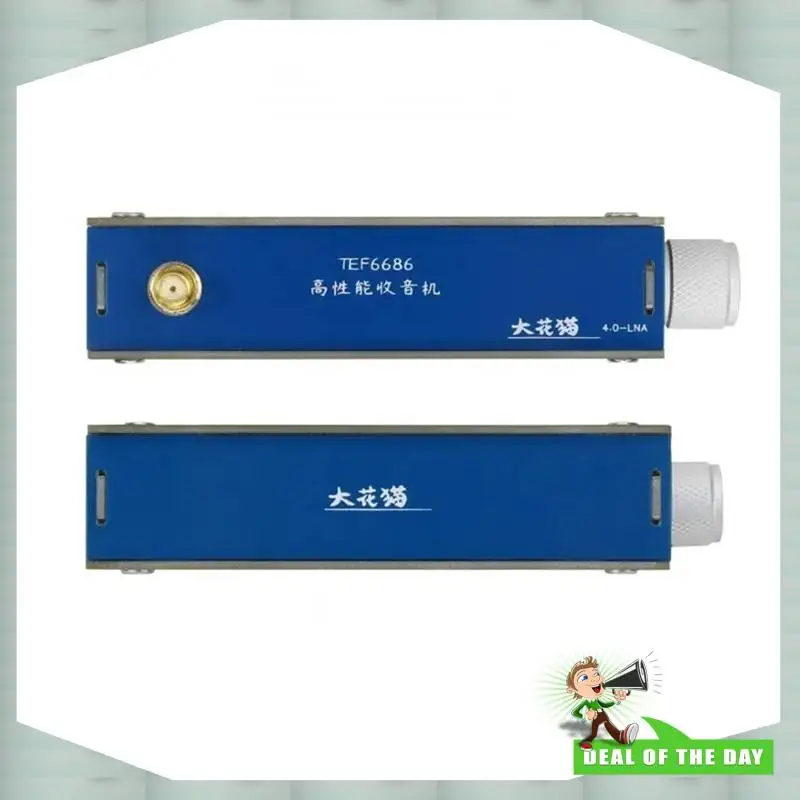 24-Hour Delivery TEF6686 Full Band Radio With DSP MW SW FM, 3.2-Inch Screen, LNA Amplifier And Firmware Update Support