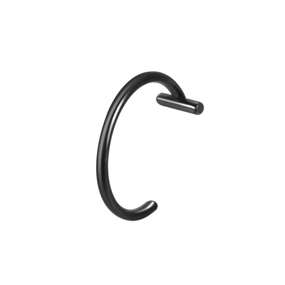 1PC Edelstahl Gefälschte Nasenring Hoop Septum Ringe Nicht Durchbohrt C Clip Lippenring Ohrring Gefälschte Nasenpiercings Frauen Körperschmuck