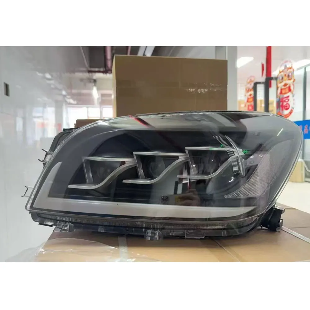 

НАБОР автомобильных светодиодных фар в сборе для Toyota RAV4 2005-2008, дневные ходовые последовательные указатели поворота, двухсветодиодный проектор Hi/Lo Beam