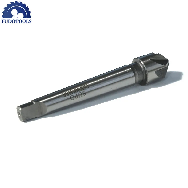 On Sale Of 1PC Multi-edged Taper Shank 14-25mm Multi-edged Hss Chamfer Cutter 60/90 Degree For Steel Metal Plate Drilling