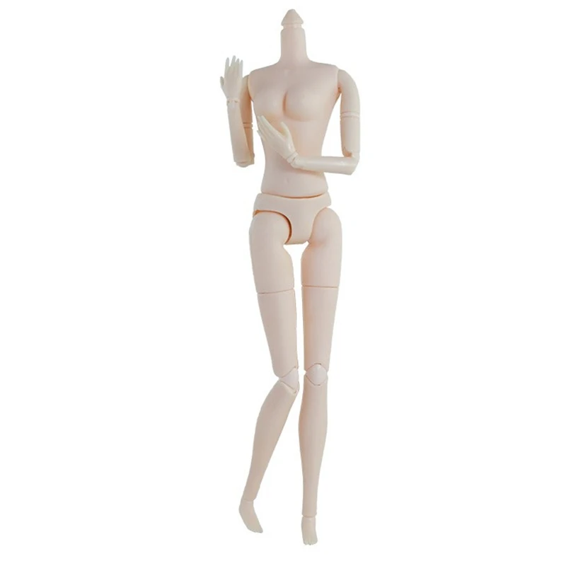 30cm Doll\'s Body 24 Joints Movable White Skin Body 1/6 Girl Doll Accessories Girls Dress Up Toys Gift