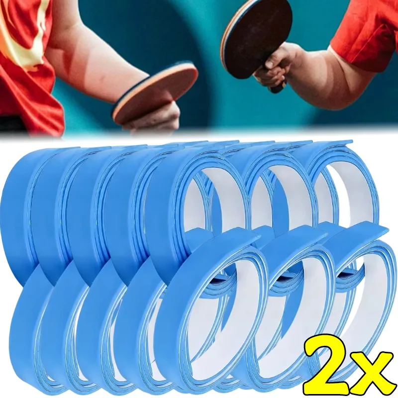 Nastro per bordi per racchetta da ping pong Protezioni personalizzate Nastro di protezione per bordi per racchetta da ping pong antiscivolo Accessori per l'intrattenimento