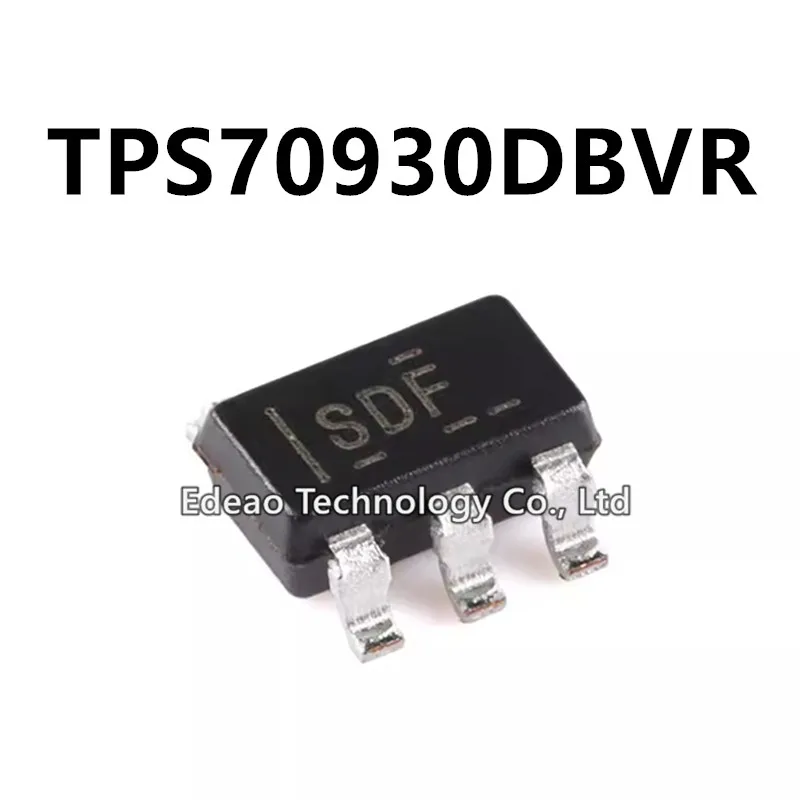 

10 ~ 100 шт./лот Новый TPS70930DBVR SOT23-5 TPS70930DBVT TPS70930DBV TPS70930 SMD маркировка: SDF