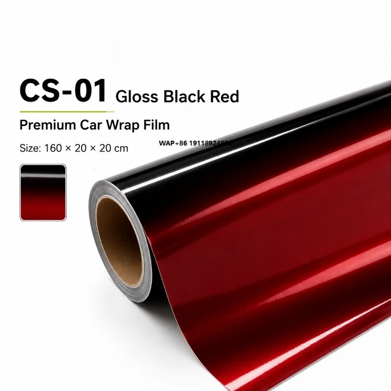 Premium TPU Color Change Car Wrapping Film High Gloss Self Healing 7.5mil Thickness 5+ Year Warranty Privacy Protection Body