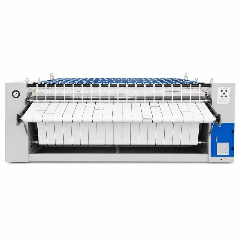 Commercial Industrial Laundry Equipment Stainless Steel Continuous Steam Ironing Machine for Textile