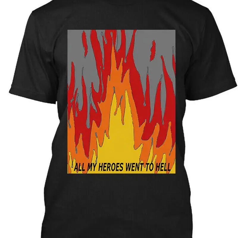 Nueva camiseta de música dura popular golpeada suelta mis héroes americanos Beatdown S 4XL