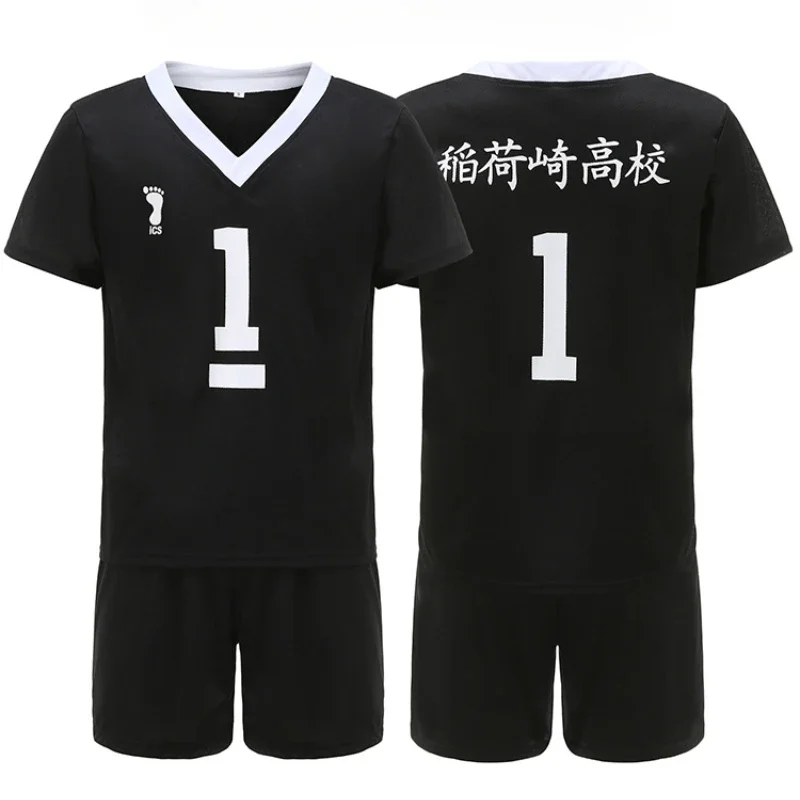 Anime Haikyu Cosplay Costumes Inarizaki High School Volleyball Uniform Boys miya atsumu miya osamu Shinsuke Kita Cosplay Costume