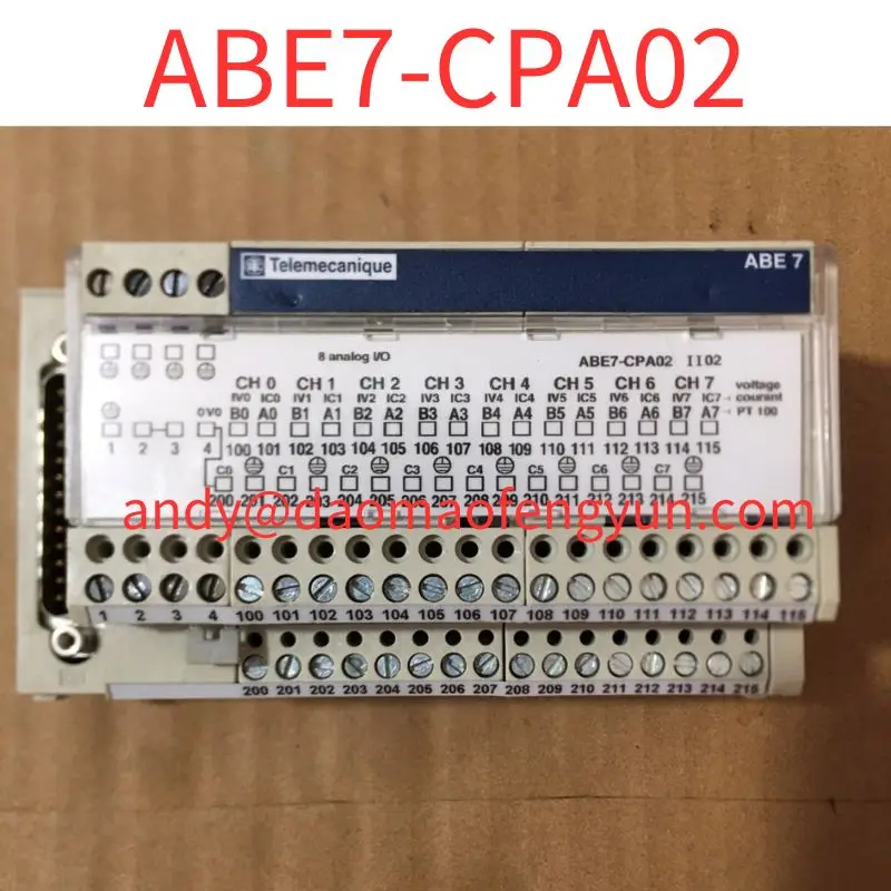 

Second-hand test OK ABE7-CPA02