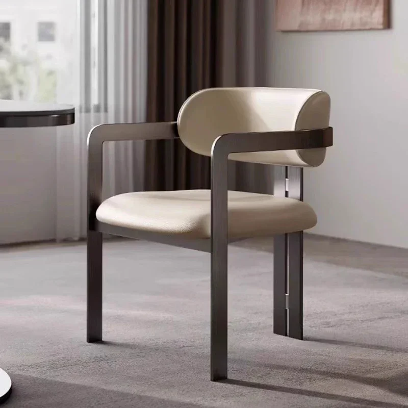 

ZItalian Light Роскошный обеденный стул Современный высококачественный дизайнерский обеденный стул для отеля Fallow Coffee Shop Мебель для дома Cadeira FYDCZ