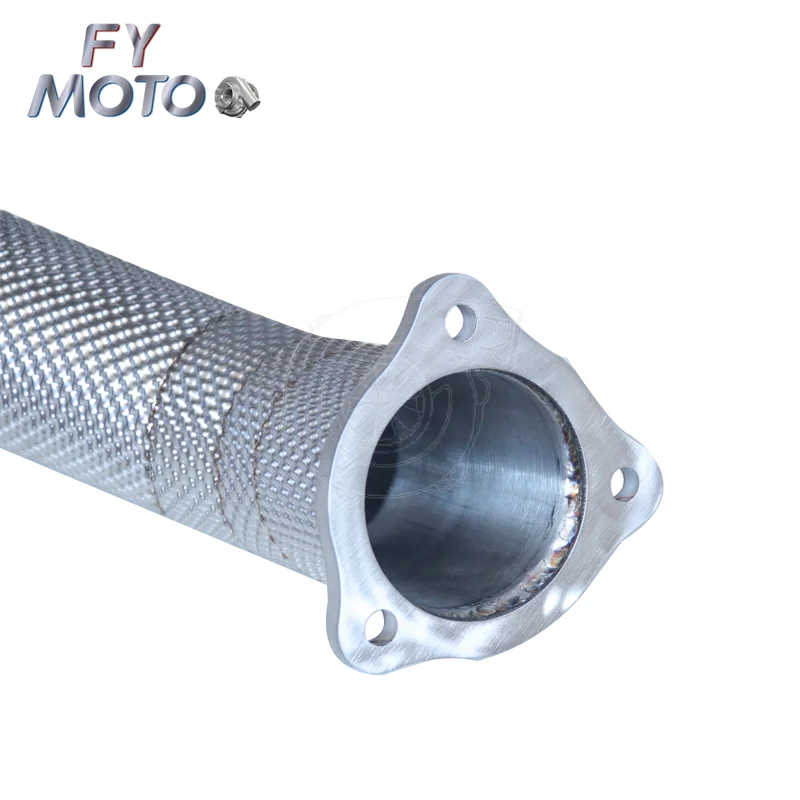 Para Porsche Panamera 971 3.0T 19+ Catted Downpipe com proteção térmica