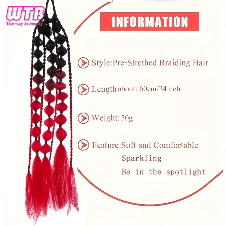 วิกผมปลอมแบบหางม้า 2 ชิ้น สีชมพู ยาว ทรงบับเบิ้ลถักเปีย แบบตรงหยิกเล็กน้อย สำหรับผู้หญิงและเด็กผู้หญิง ใช้สำหรับแต่งกายในวันฮาโลวีน