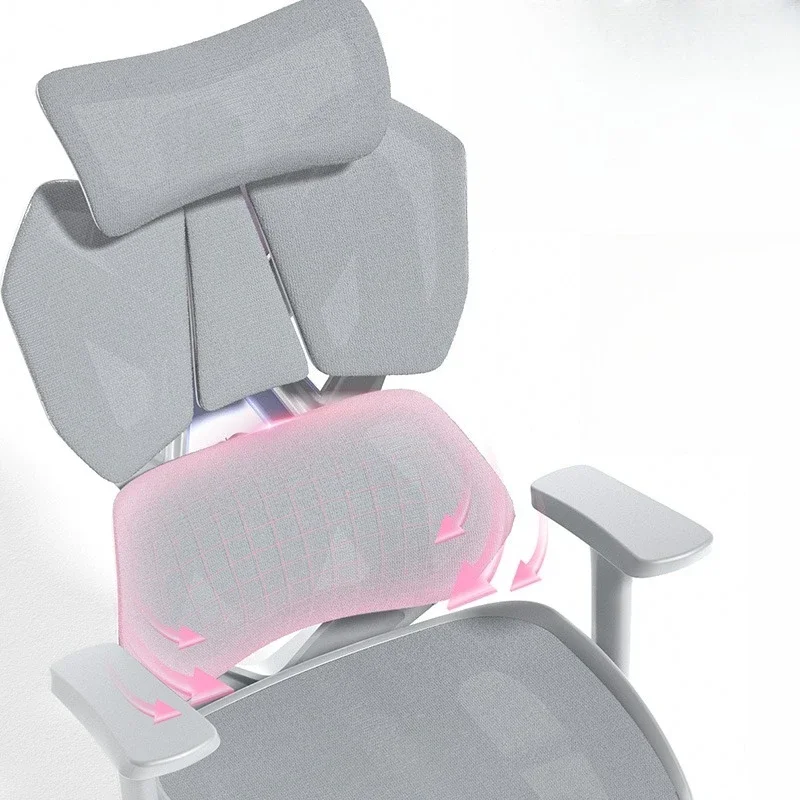 Ergonomic e-sports chair computer game net chair waist protection breathable girl