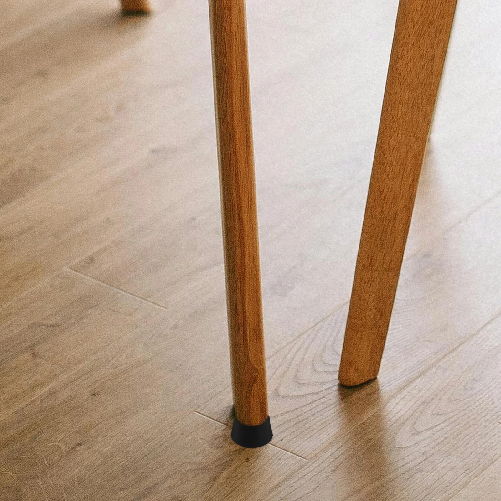 

10pcs Anti-Slip Rubber Pads Conical Noise Reduction Floor Protectors For Furniture Washing Machine Dryer Black Small Rubber Feet