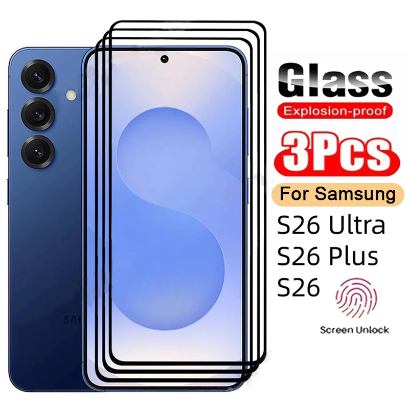 3 Pcs Tempered Glas…