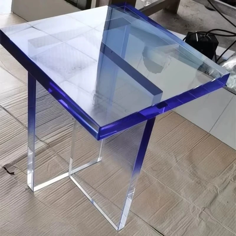

Acrylic block knee table multipurpose home living room furniture modern furniture