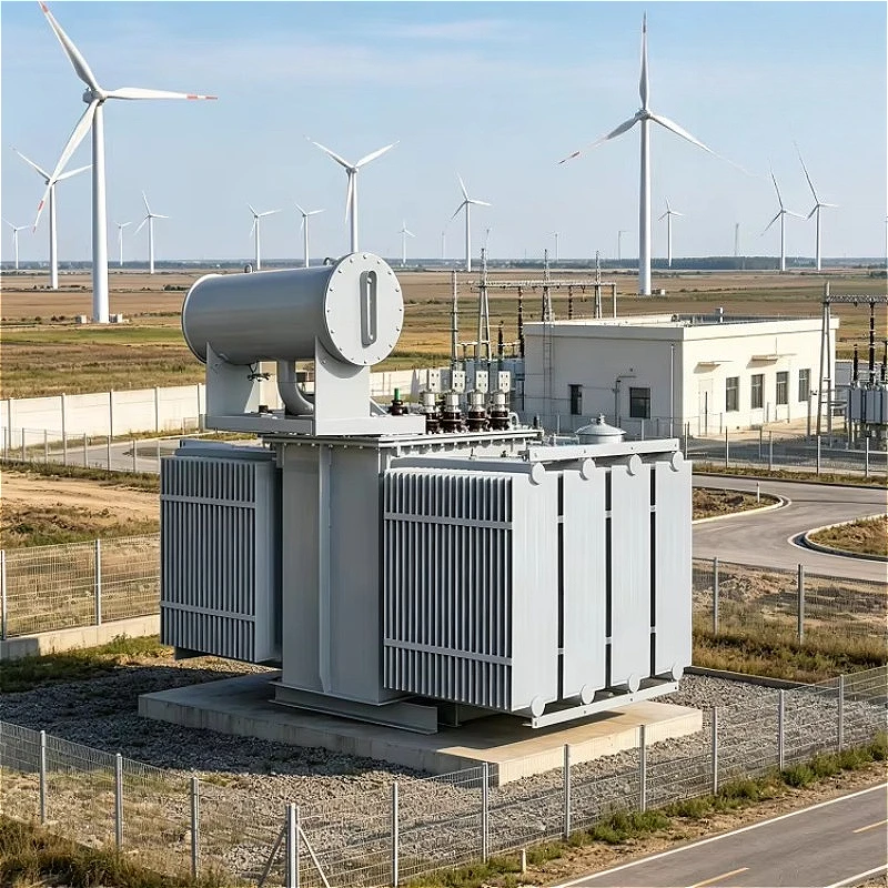 Outdoor Power Transformer - Transformateur triphasé 33KV 34.5KV à bobinages
