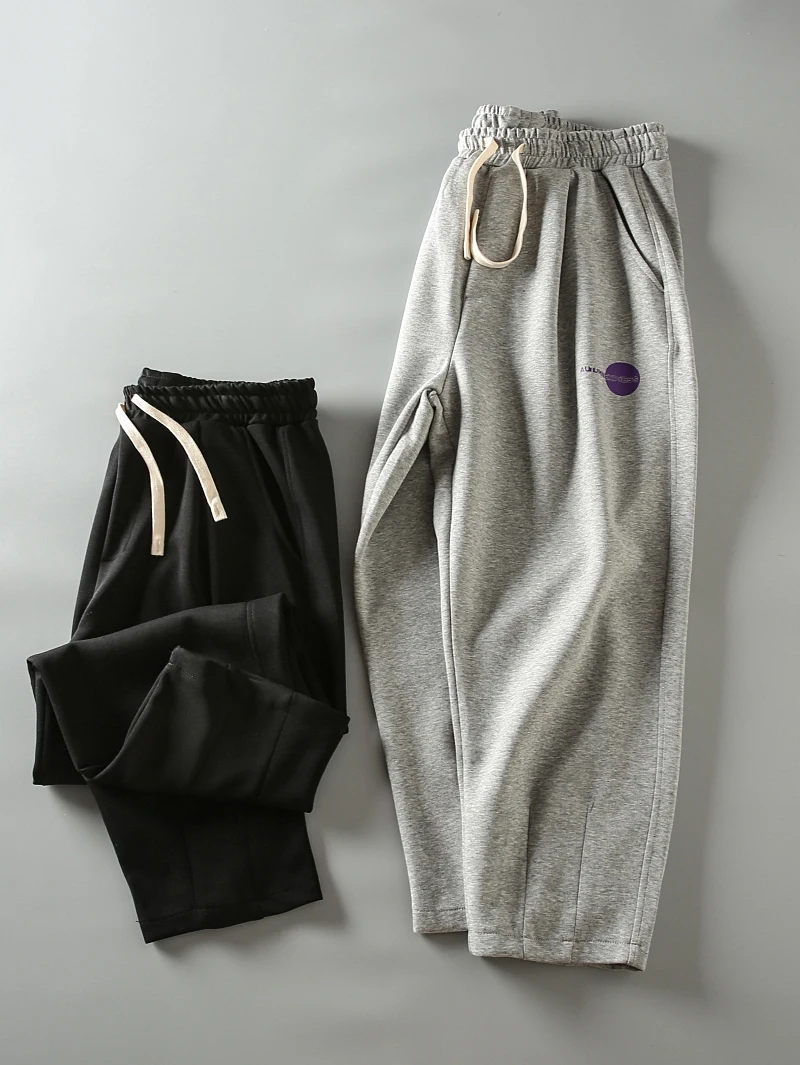 

Новые весенние мужские повседневные брюки-харлан свободного кроя с эластичным поясом, зауженные к низу, в уличном стиле