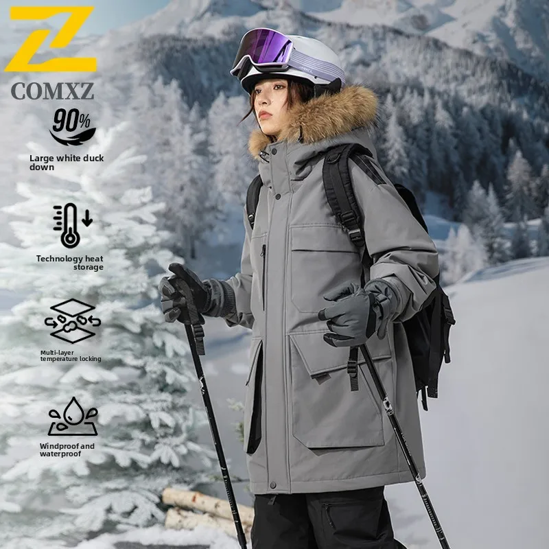 سترة رجالي عالية الجودة، سترة صلبة لتسلق الجبال في الهواء الطلق، مقاومة للرياح، معاطف متينة قابلة للفصل، سترة شتوية خفيفة الوزن #2