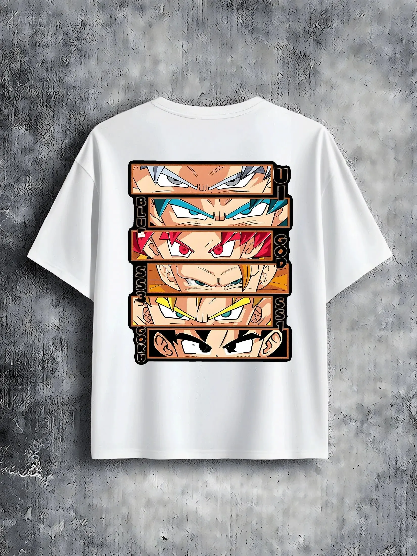2025 Sommer Neues Dragon Ball Goku Bedrucktes T-Shirt für Kinder 3-12 Jahre Anime Lässiges Trendiges Grafik-T-Shirt