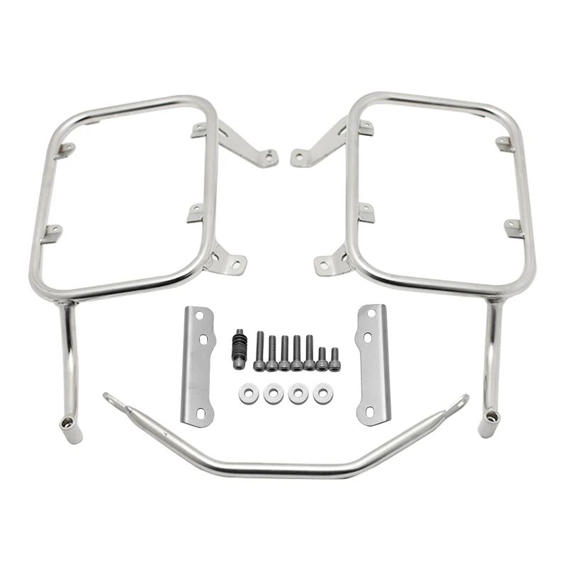 For Honda XL750 Transalp 750 2023-2024 Side Box Bag Pannier Trunk Support Saddlebag Holder Side Case Luggage Rack Bracket Kit