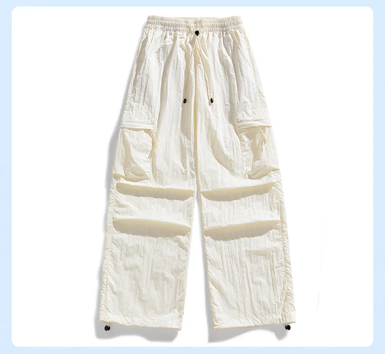 Damen Leichtgewicht UV-Schutz Schnelltrocknende UPF50+ Sommer Jogginghose mit Kordelzug Lässige Klassische Workout Gym Lauf- und Sporthose – Detail 8