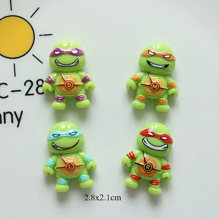 100pcs Wholesale Mini Cartoon Animal Resin Flatback Cabochon DIY Accessories Phone Case Keychain Earring Hairpin Scrapbook Decor