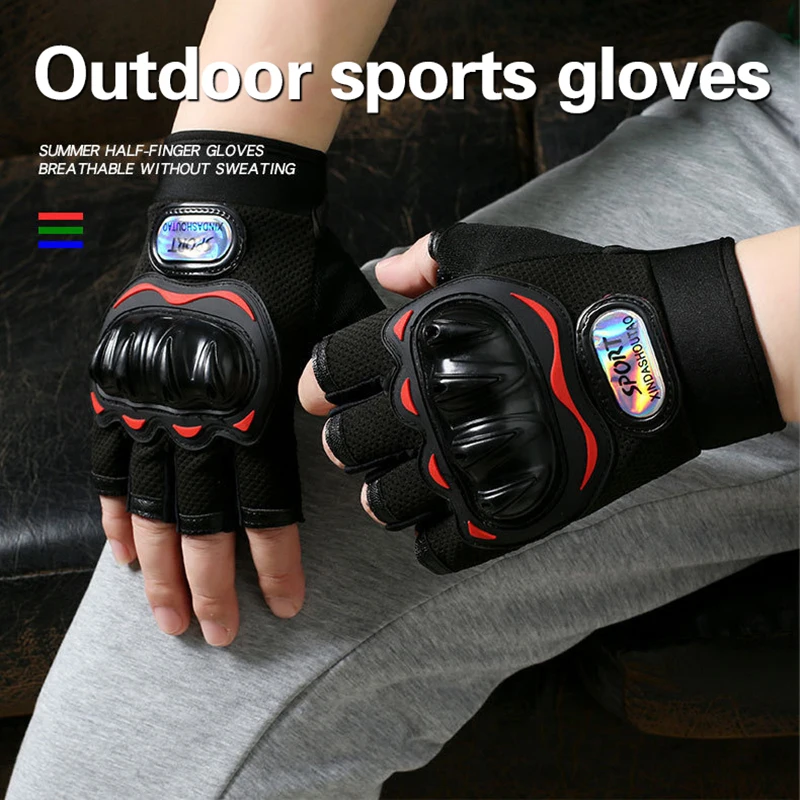 

1 пара черных мотоциклетных перчаток Trendfront для костяшек пальцев-защитные перчатки с твердой оболочкой для любителей спорта и верховой езды