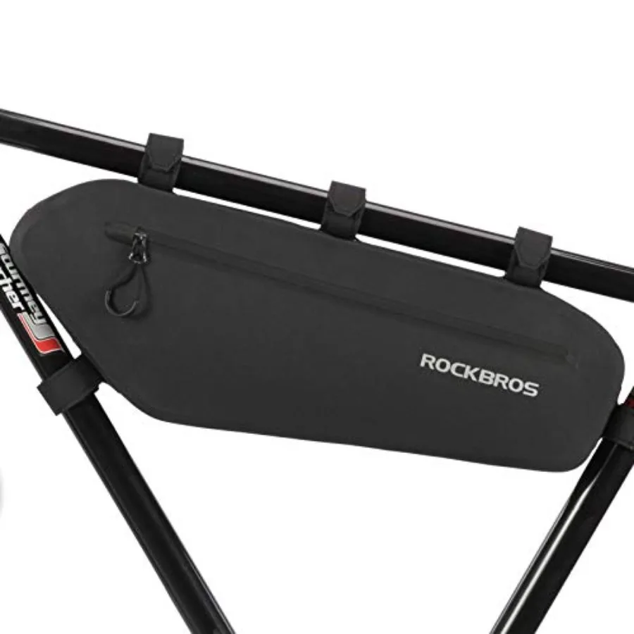 

Bike Frame Bag Waterproof Bike Triangle Bag Bicycle Under Top Tube Bag Corner Pouch Storage Bag Approx. 4 Litres for Cycling Ac