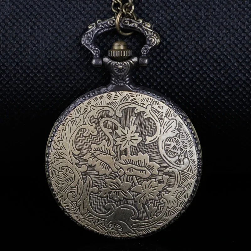 الأعشاب البحرية روك الأسماك ساعة الجيب Steampunk جيد محظوظ قلادة الرقمية سلسلة بدلاية ساعة موضة النحت المرأة الرجال هدية