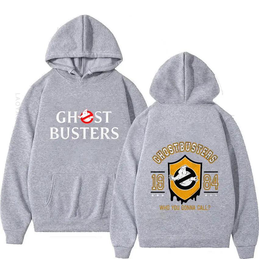 Ghost Busters Theme Hooded Shirt Sweatshirts for Men Men's Hoodies Pullover New & Graphic Spring and Autumn Long Sleeve Hoodie