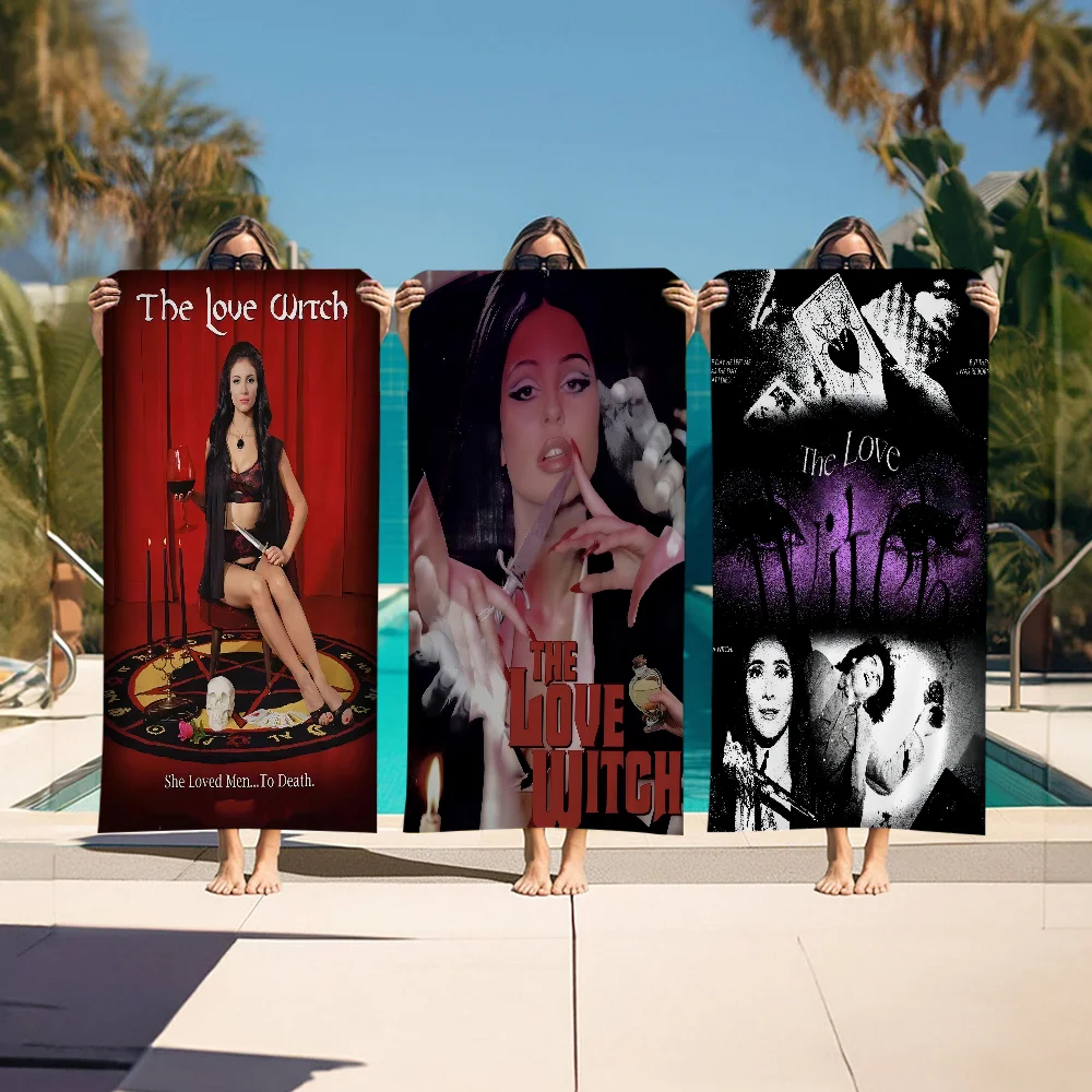 Movie The Love Witch Microfiber Beach Towel Absorbent Quick Dry Soft Yoga Swimming Resort Mountain Climbing Towel