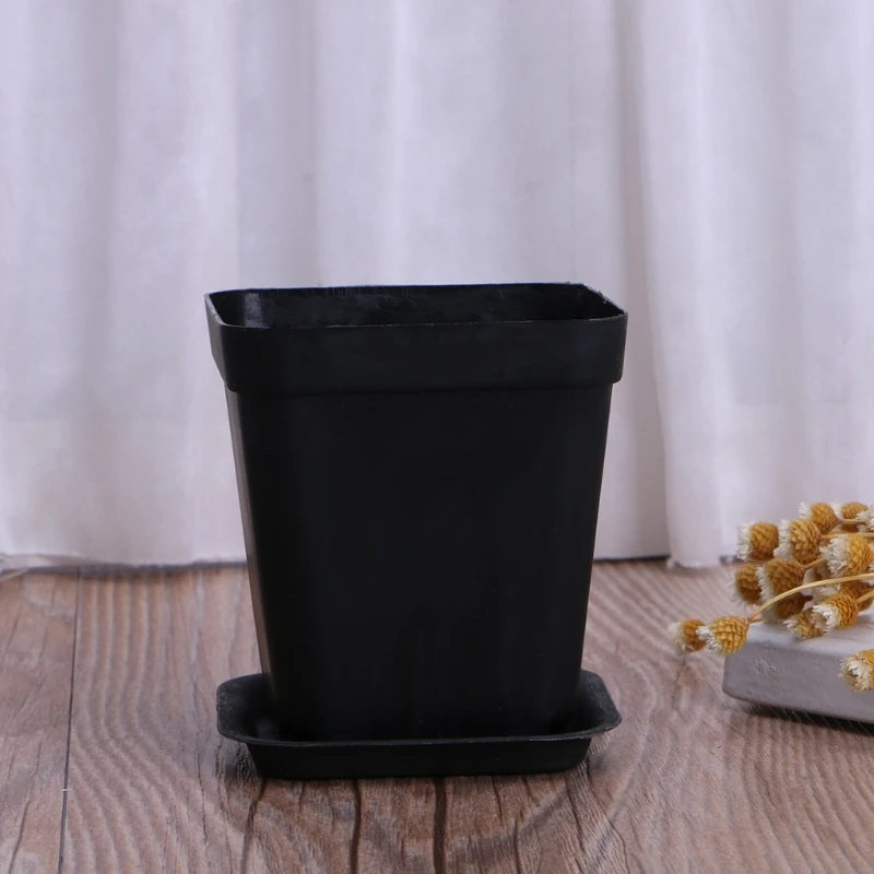 2022 New Plant Flower Pot Saucer Plastic Square Base Water Planter Tray Garden Tools