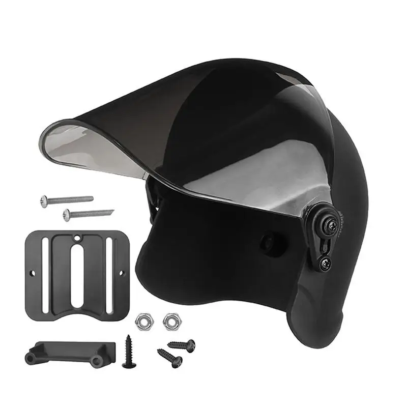 Motorbike Small Rainproof Mobile Phone Helmet Holder Portable Mini Parasol Sun Shade Bicycle Umbrella Phone Bracket