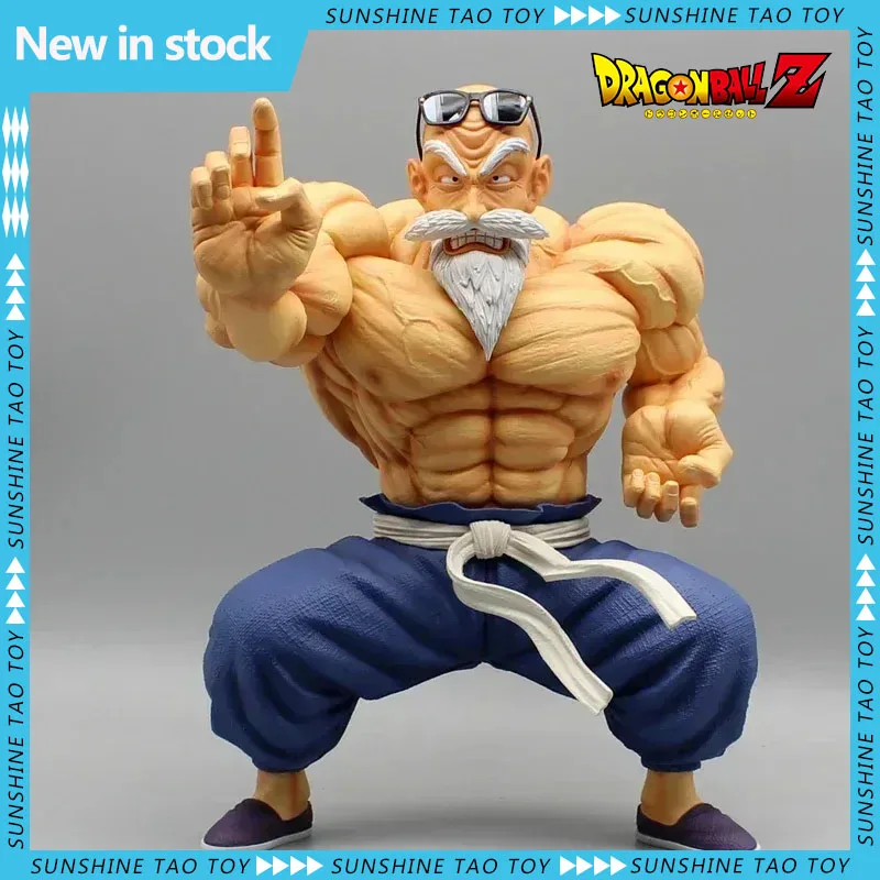 Dragon Ball Z Figure Muscle Semi Naked Master Roshi Action Figures Desktop Pendant Car Rubber Dashboard Decoration Birthday Gift