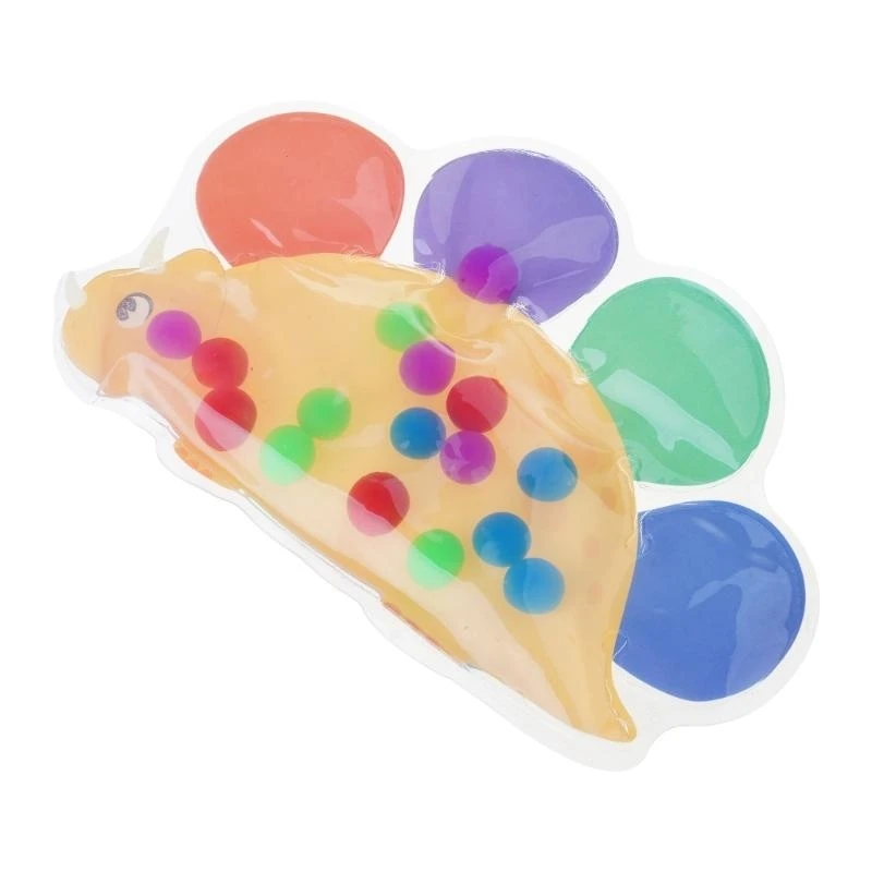 เด็ก ๆ การพัฒนาอารมณ์ความรู้สึกบีบของเล่นไดโนเสาร์รูปร่างการจับคู่สีเกมก่อนวัยเรียนกิจกรรมการเรียนรู้ก่อนวัยเรียน