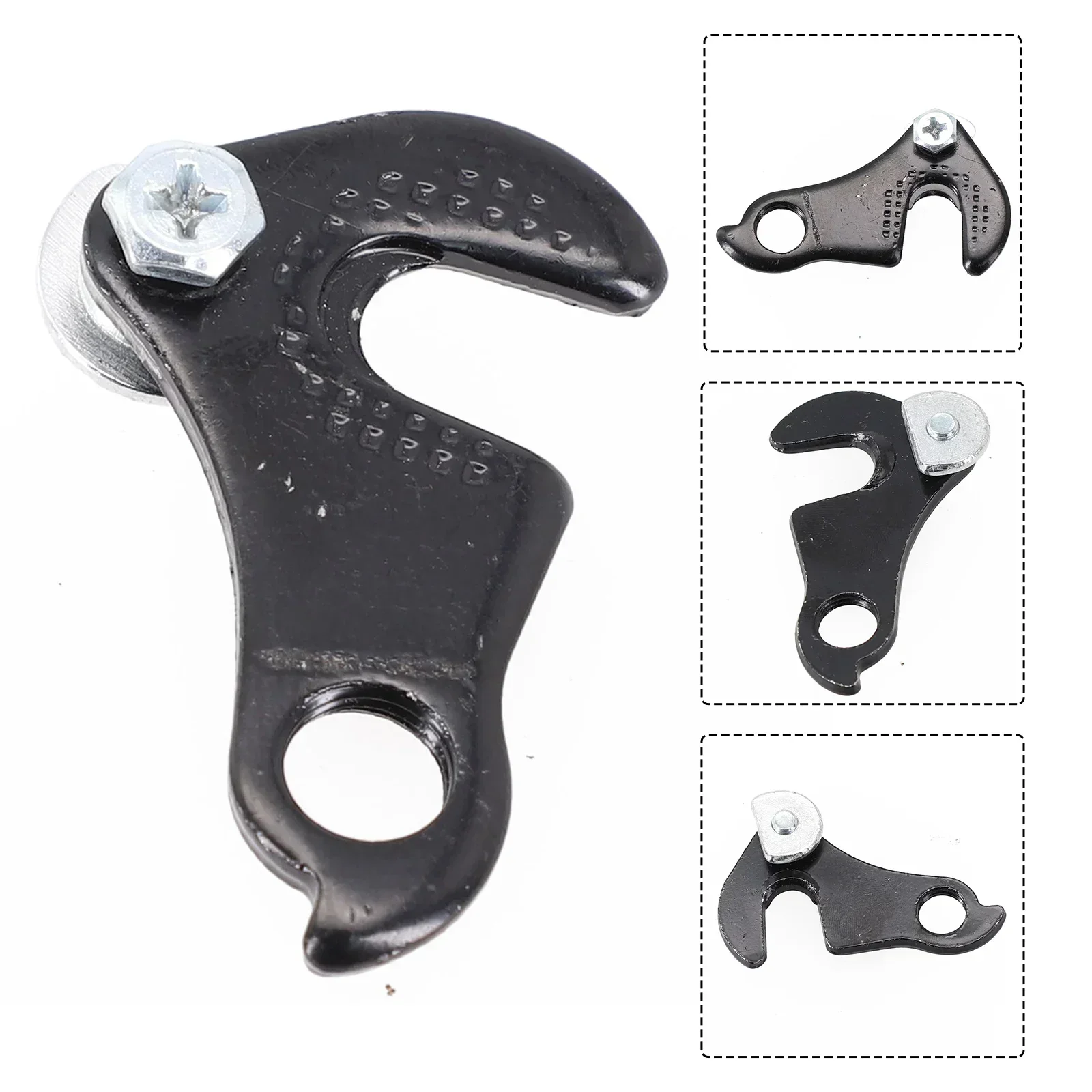 Bike Rear Derailleur Hanger Frame Gear Tail Hook Converter With Bolt Dropout Adapter Transmission Hook Extender